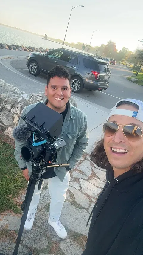 Filming in Fond du Lac