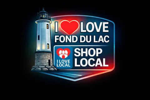 Official I Love Fond du Lac Shop Local logo